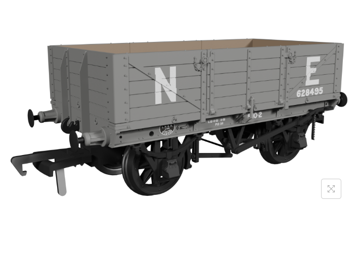 972009 - Rapido - OO - GER Dia.17 5-plank - LNER (pre-36) No.628495