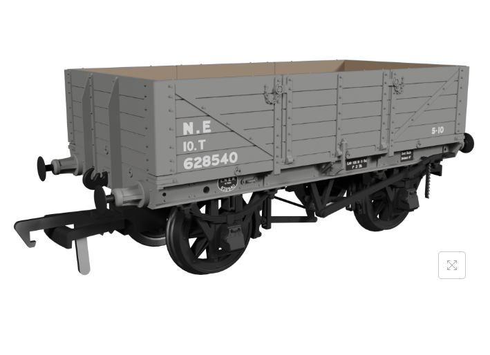 972012 - Rapido - OO - GER Dia.17 5-plank - LNER (post-36) No.628540