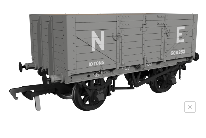 973003 - Rapido - OO - GER Dia.48 7-plank - LNER (pre-36) No.609262