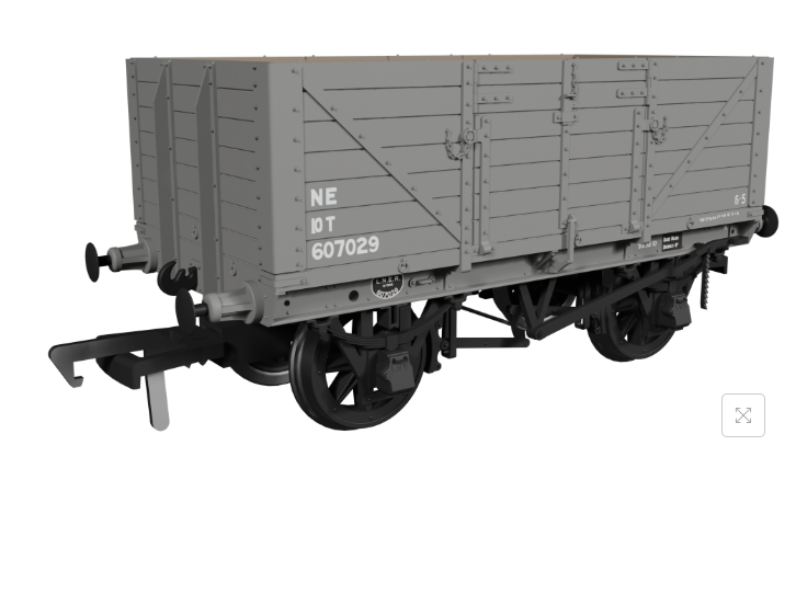 973006 - Rapido - OO - GER Dia.48 7-plank - LNER (post-36) No.607029