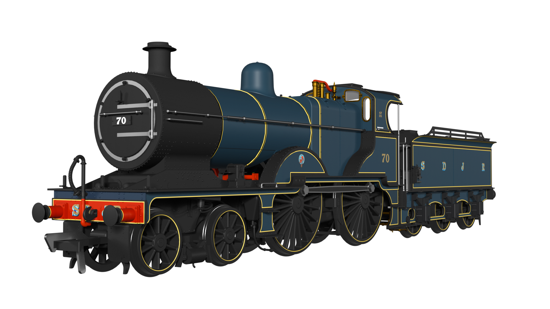 974004 - Rapido - OO - MR 483 No.70 SDJR Blue