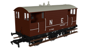 975007 - Rapido - OO - GCR 15T 6w Brake - LNER Bauxite pre-1936 No.509494