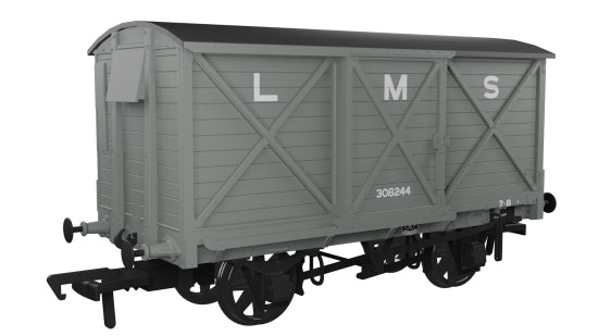 976005 Caledonian Railway Dia.67 10t Van  - LMS (pre-36) No.308244 SPECIAL OFFER