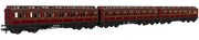 978005 - RAPIDO - OO -  MR ‘Evolution’ Non-Corridor Carriage Pack