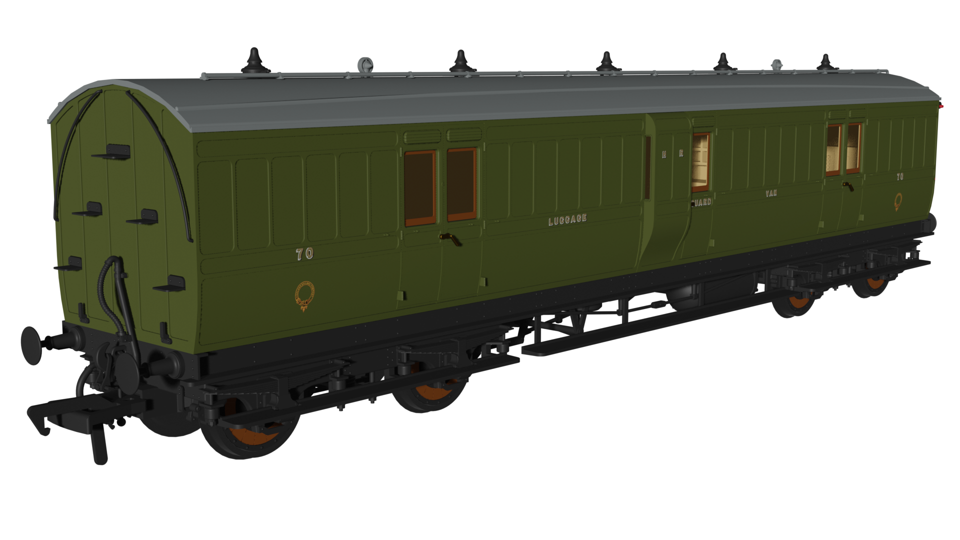 978118 - Rapido - OO - Highland ‘Evolution’ Non-Corridor Full Brake No.70