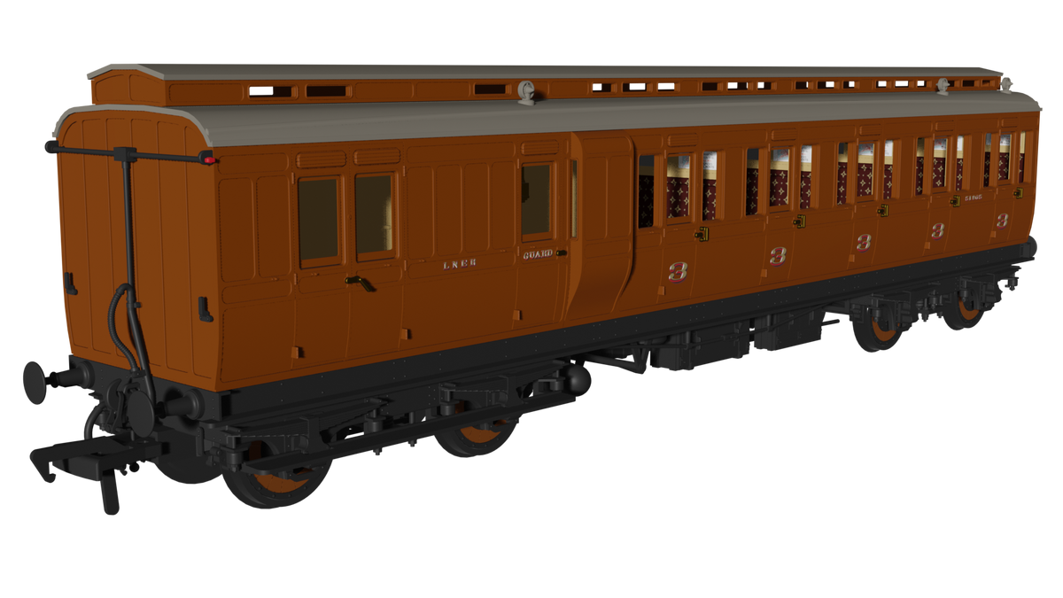 978219 - Rapido - OO - LNER 'Evolution' Non-Corridor Carriage Pack