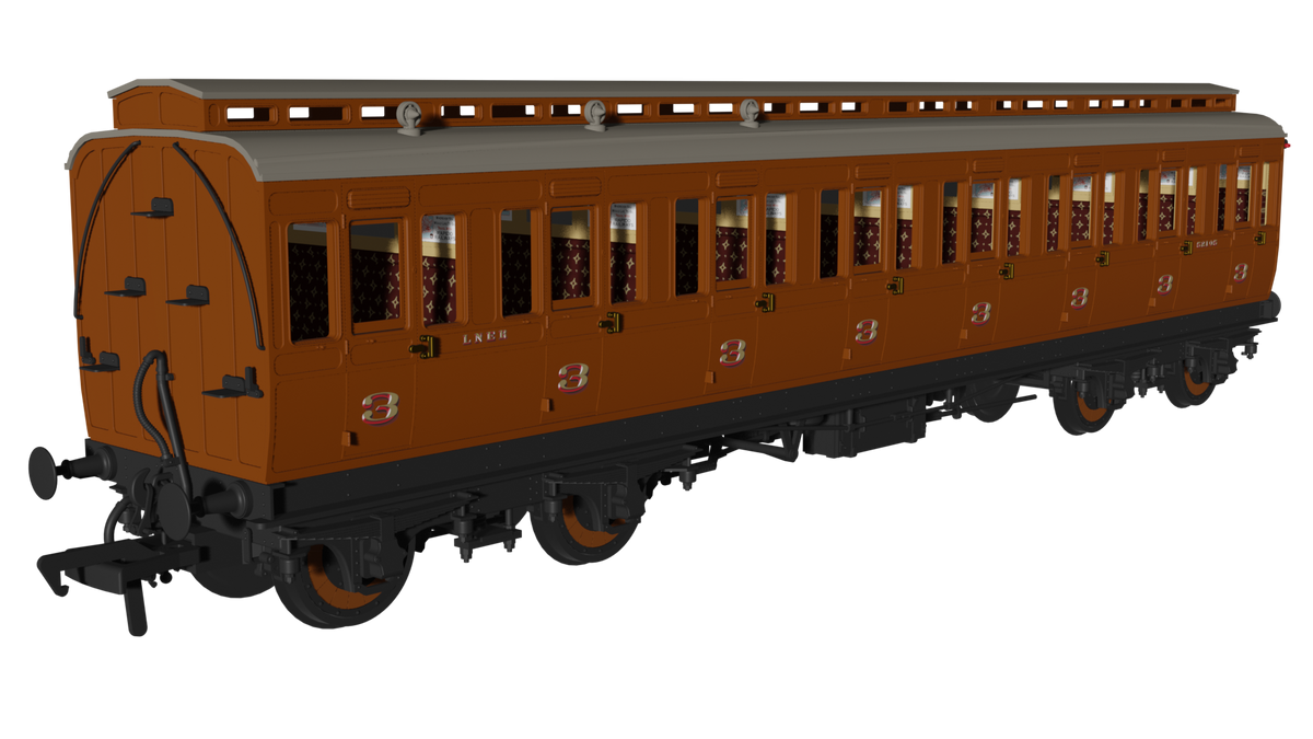 978219 - Rapido - OO - LNER 'Evolution' Non-Corridor Carriage Pack