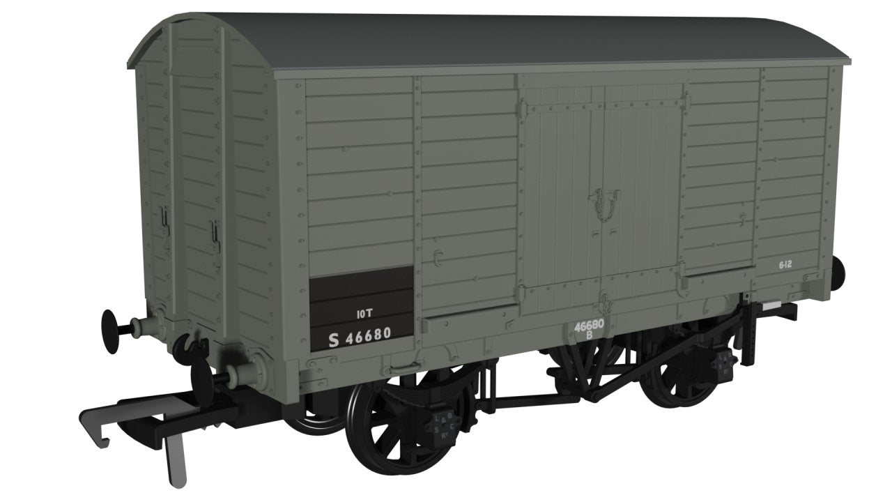 979015 - Rapido - OO - LB&SCR Dia.8 Van - BR No.S46680