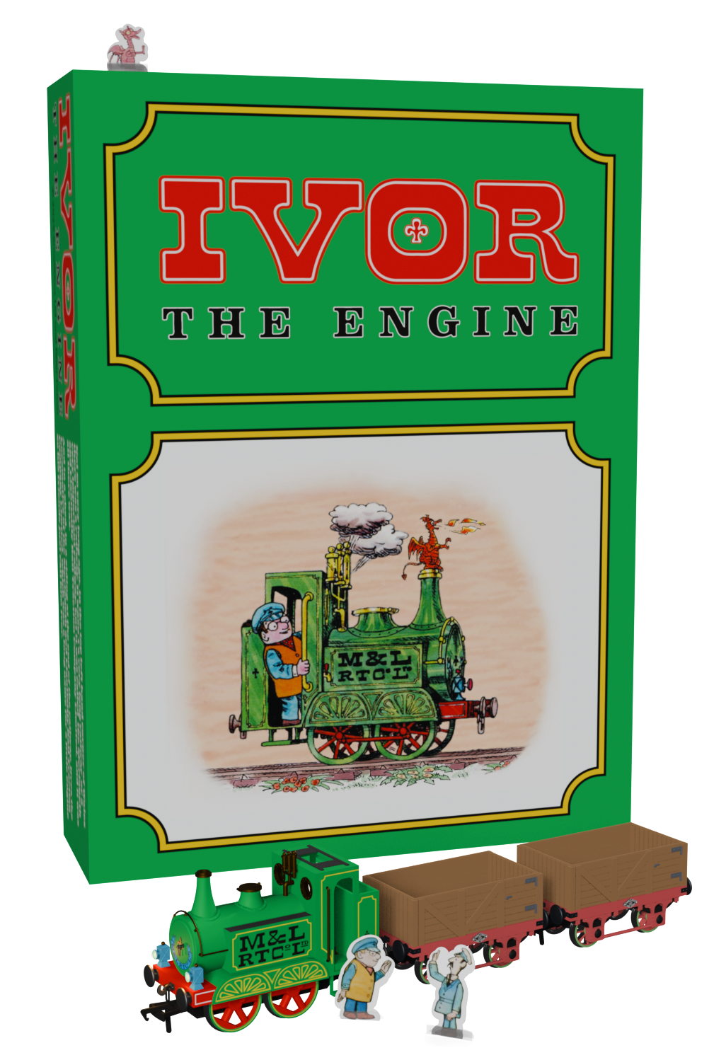 980001 - Rapido - OO - Ivor the Engine Train Pack