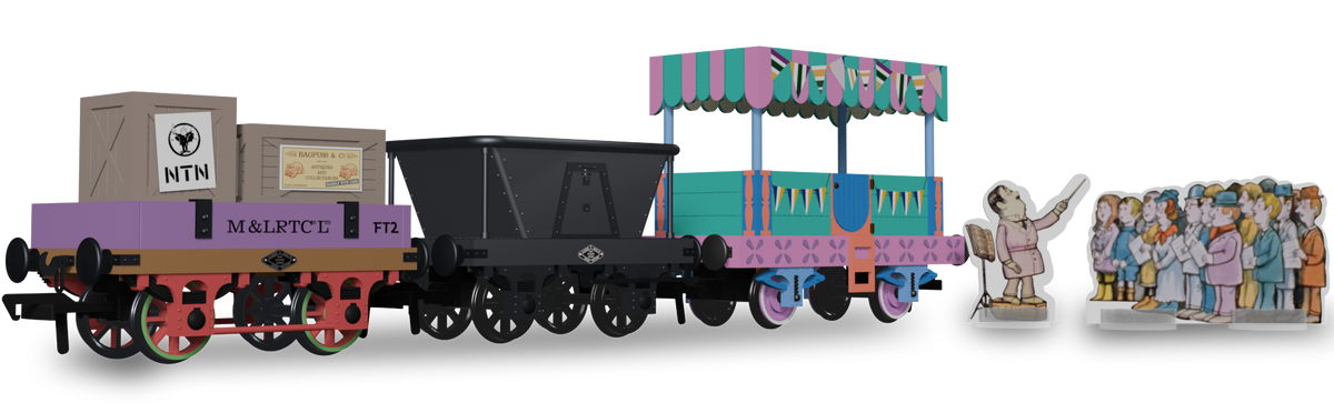 980002 - Rapido - OO - Ivor the Engine Rolling Stock Pack