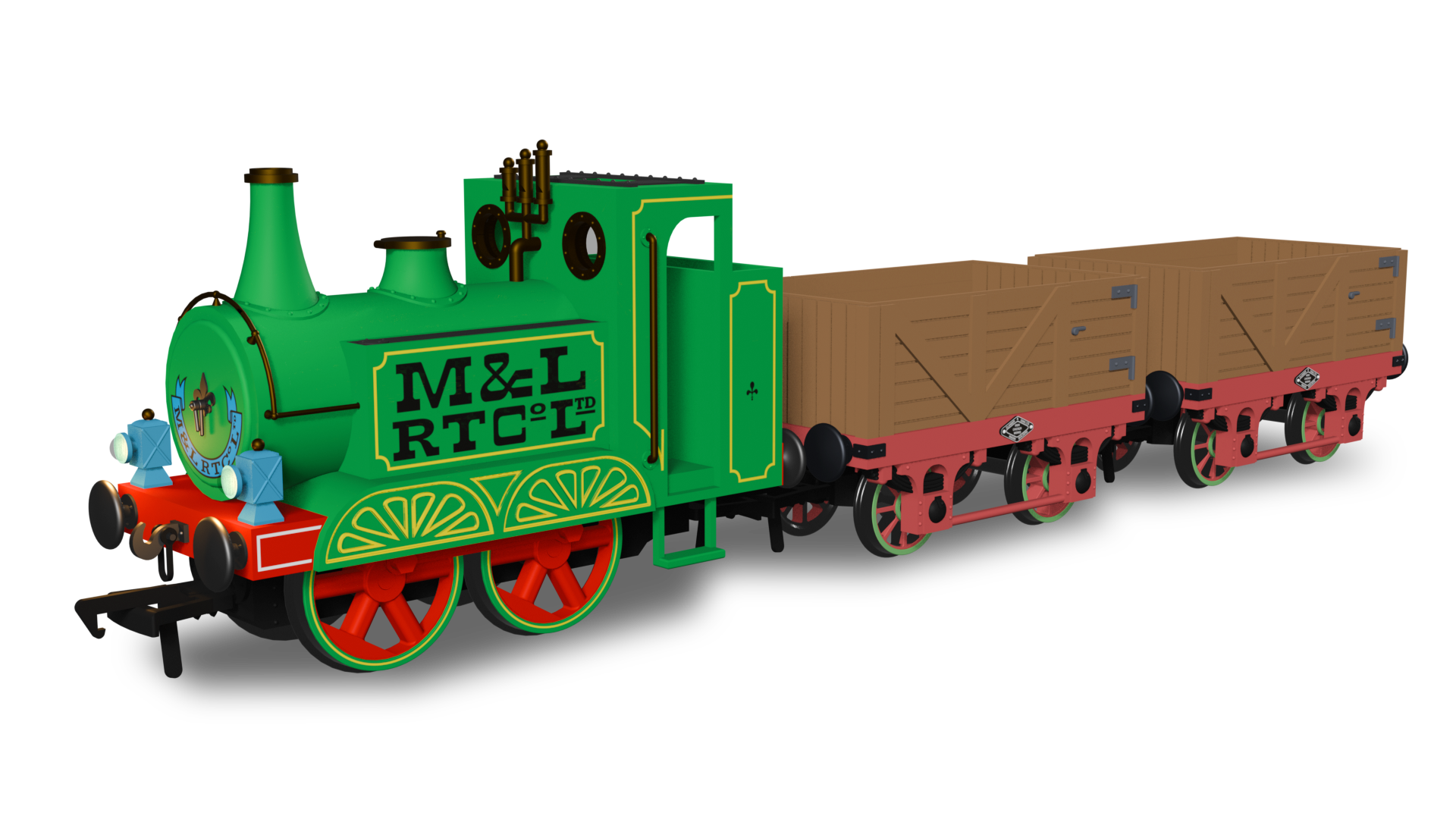 980501 - Rapido -OO -  Ivor the Engine Train Pack - DCC Sound Fitted