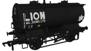 981008  - Rapido - OO - Ammonium Nitrate / Chemical Tank Wagon - Lion Emulsion No.B83