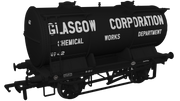 981013 - Rapido - OO - Ammonium Nitrate / Chemical Tank Wagon - Glasgow Corporation Chemical Department No.42