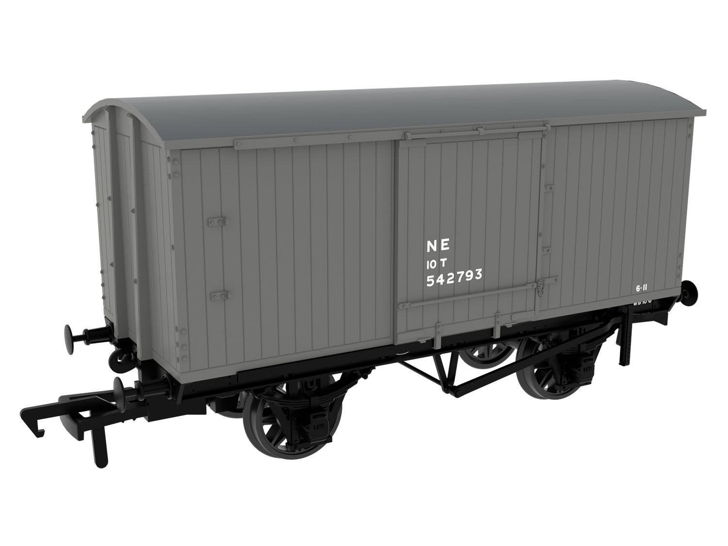 983009 - Rapido - OO - GCR Dia. 17B Van - No. 542793 LNER Grey (post-’36)