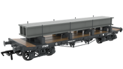 985009 - Rapido - OO - WD 35T Rectank No.17329 - GWR Grey (1940s) (Girder Load on Bolsters)