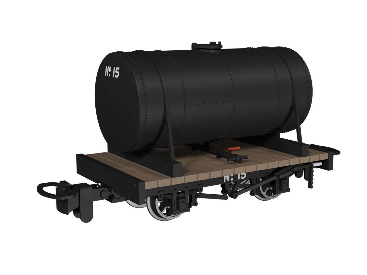 990101 - Rapido - 009 - Cylindrical Tank -  Plain Black No.15