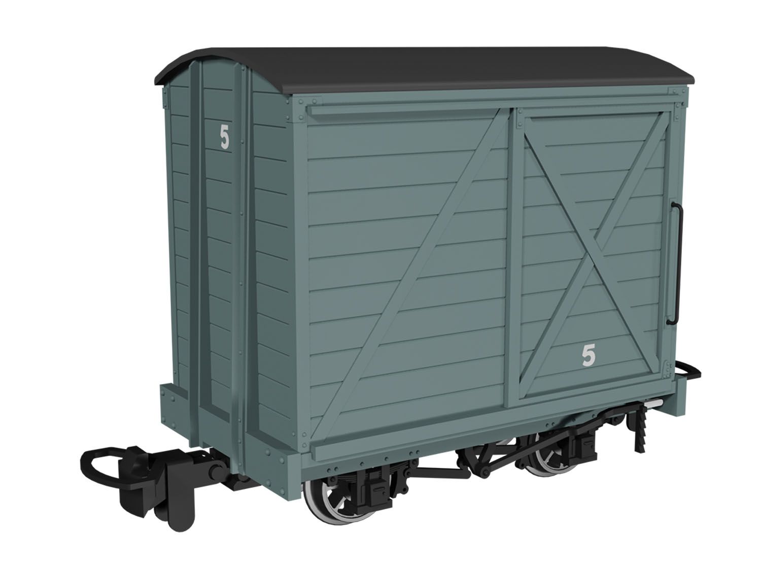990304 - Rapido - 009 - Covered Van -  Plain Grey No.21