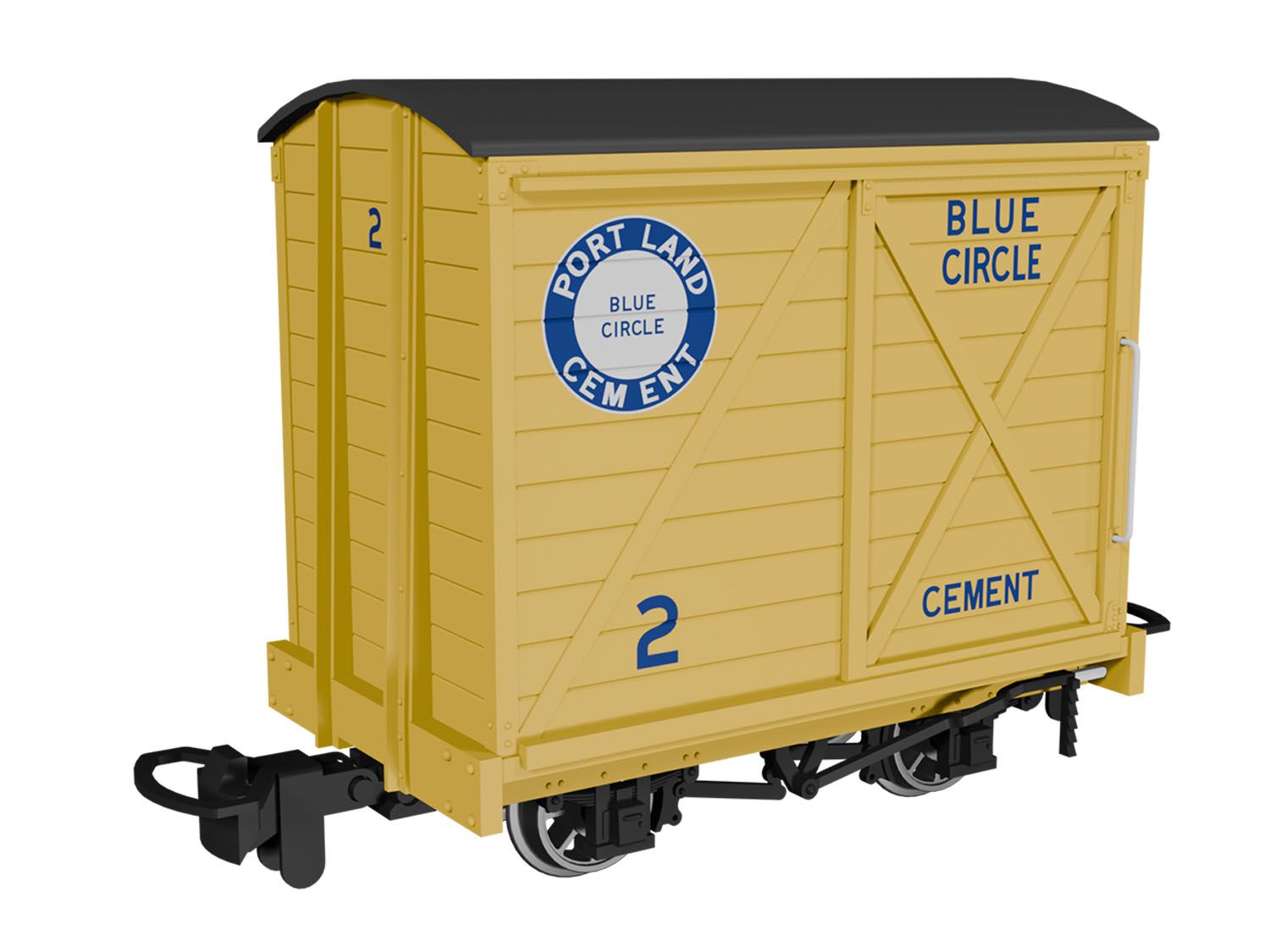 990305 - Rapido - 009 Covered Van -  Blue Circle No.2