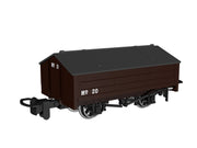 990401 - Rapido - 009 - Peaked Roof Van -  Plain Brown No.20