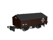990402 - Rapido - 009 Peaked Roof Van -  Brown 'Lime' No.24