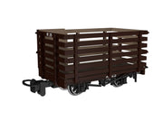 990603 - Rapido - 009 - Livestock Wagon -  Plain Brown No.25