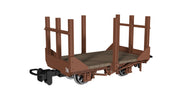 990706 - Rapido - 009 - Stake Wagon -  Plain Rusty Brown No.74