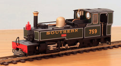 99541 - Heljan - OO9 - L&B Manning Wardle 759