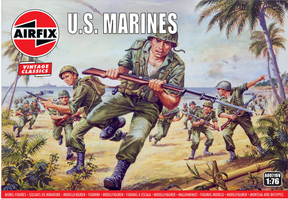 A00716V - Airfix - WW11 U.S. Marines 1:76