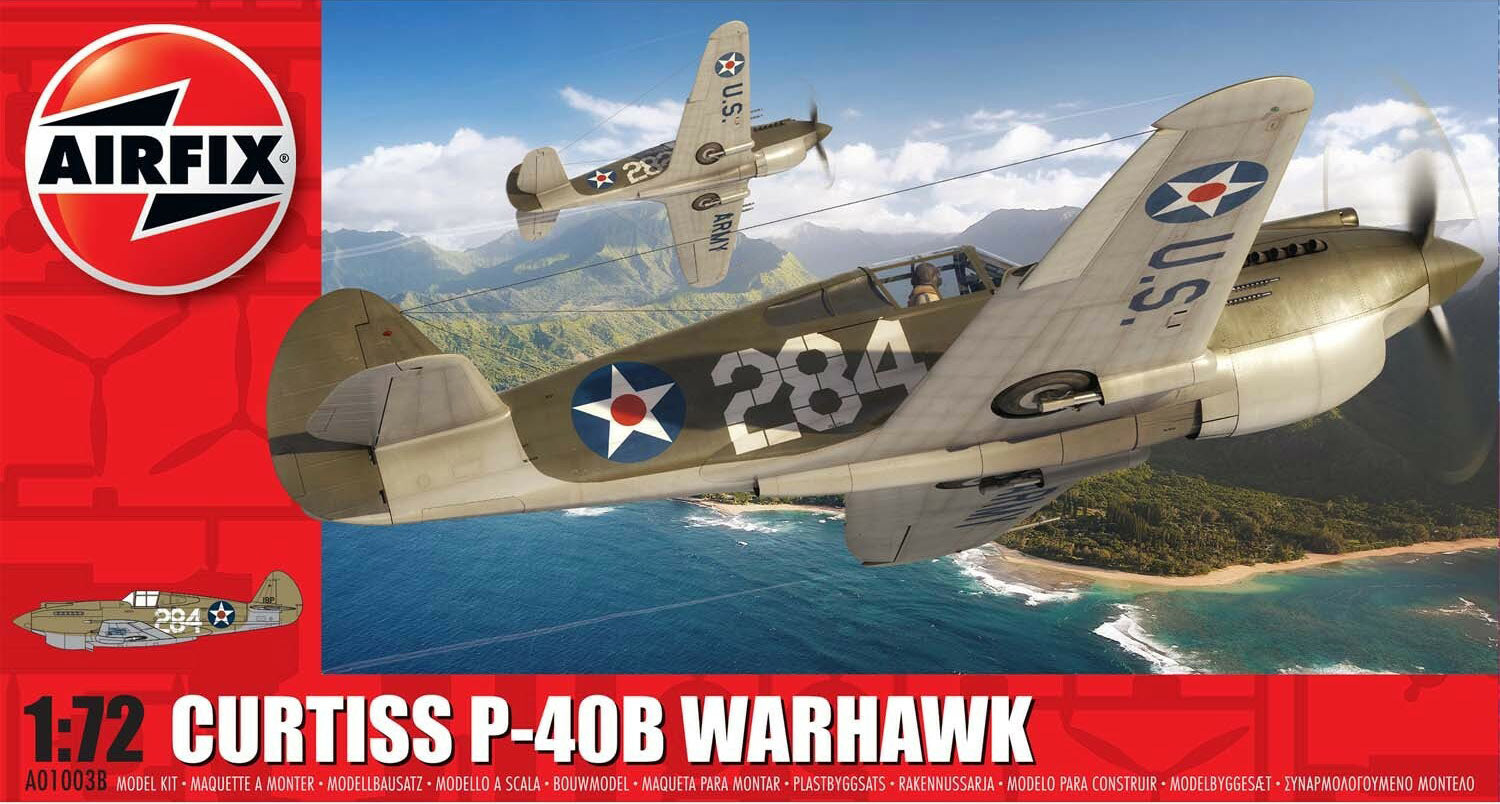 A01003B  - Airfix - Curtiss P-408 Warhawk 1:72