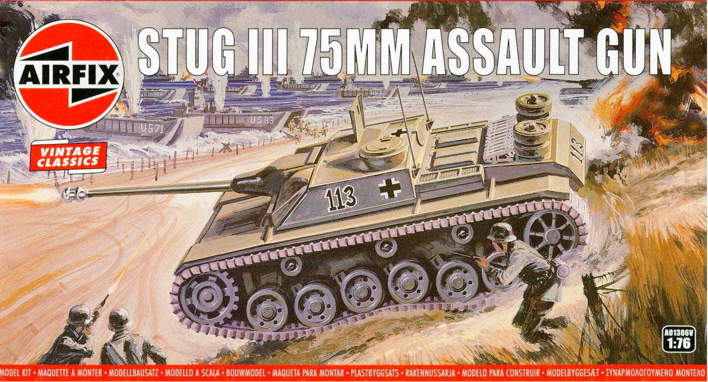 A01306V - Airfix - Stug 111 75MM Assault Gun 1:76