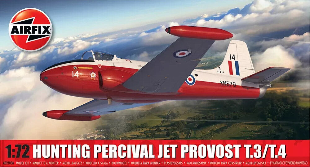 A02103A - Airfix - Hunting Percival Jet Provost T.3 1:72