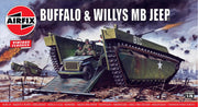 A02302V Buffalo & Willys MB Jeep 1:76