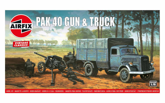 A02315V - Airfix - Pak 40 Gun & Track 1:76