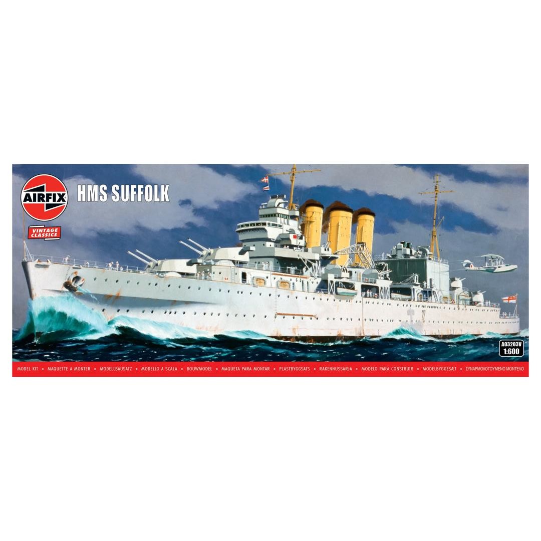 A03203V - Airfix - HMS Suffolk 1:600