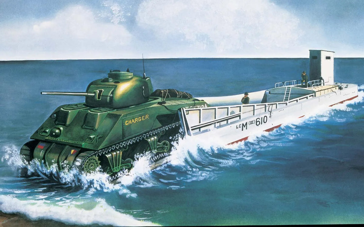 A03301V - Airfix - LCM3 & Sherman 1:76
