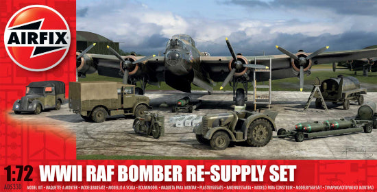 A05330 WW11 RAF Bomber Re-Supply Set 1:72
