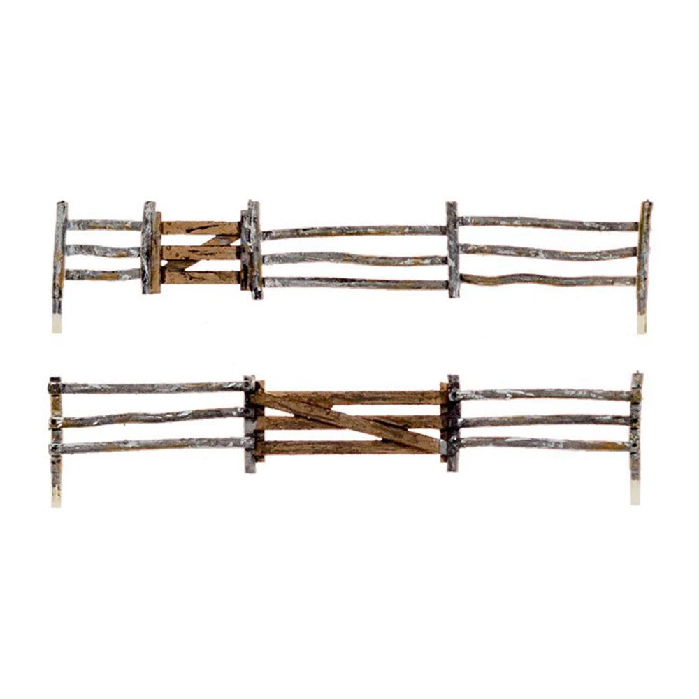 N Gauge Split Rail Fencing  (WA2976 Bundle)