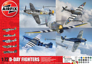 A50192 - Airfix - with Paints and Glue  D-Day Fighters Gift Set  1:72