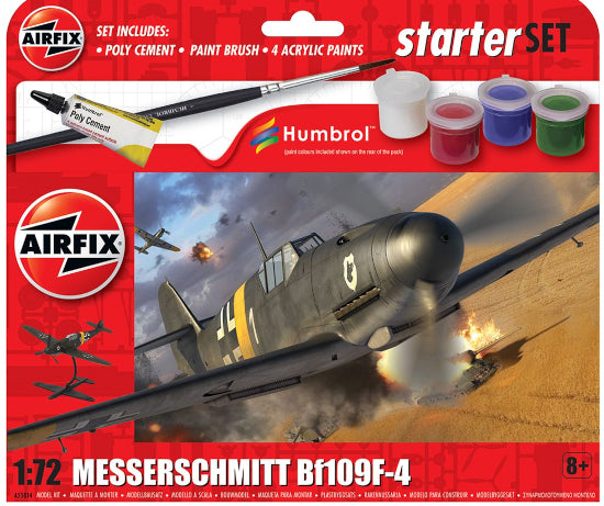 A55014 Messerschmitt Bf109F-4 1:72