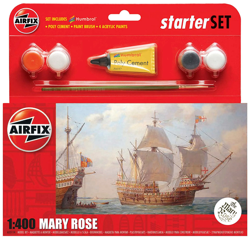 A55114 - Airfix - Airfix Starter Kit   Mary Rose 1:400