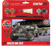 Airfix Starter Kit  A55117A Willys MB Jeep 1/72