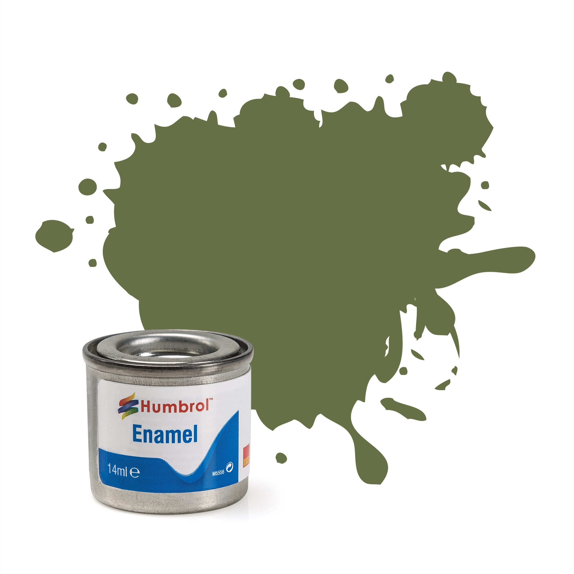 Humbrol AA0881 No 80 Grass Green - Matt - Tinlet No 1 (14ml)