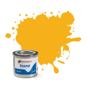 AA1674 - Humbrol - No 154 Insignia Yellow - Matt - Tinlet No 1 (14ml)