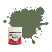 No 102 Army Green - Matt -12ml Acrylic