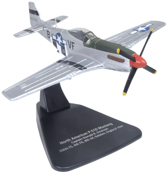 AC126 1944 Mustang P51 Capt.d.r.emerson. 336th Fs 4th Fg. 8th Af. Debden UK