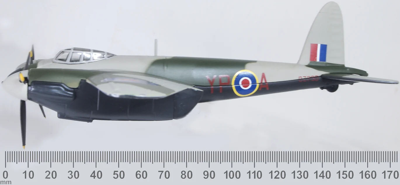 AC128 - Oxford Diecast - 1943 D H Mosquito NF MkII P.G.Wykeham-Barnes. RAF No.23 Sqn. Malta