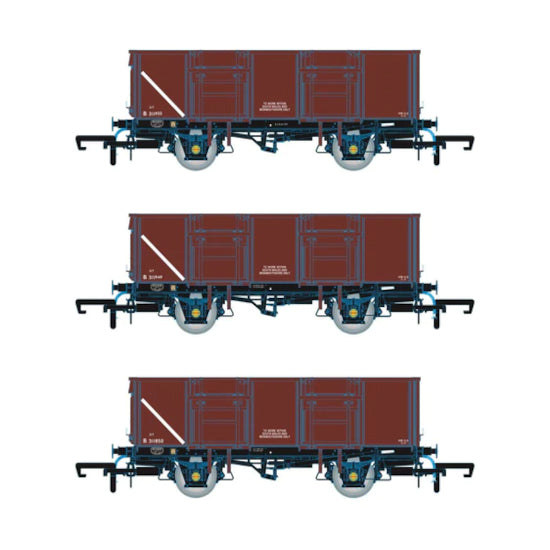 ACC1096 BR 21T MDV Mineral Wagon Pre-TOPS Bauxite - Pack F
