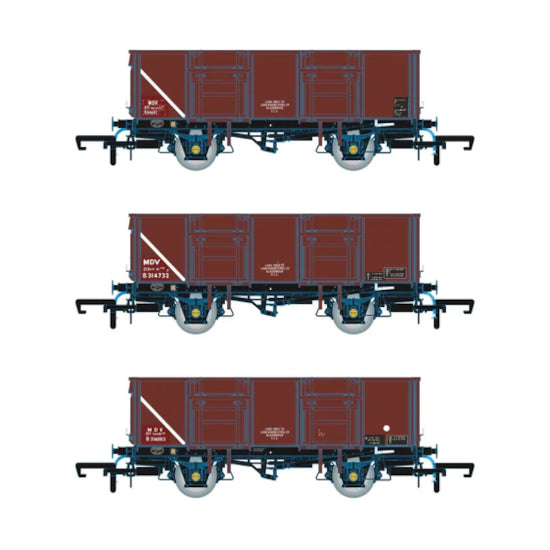 ACC1098 BR 21T MDV Mineral Wagon TOPS Bauxite - Pack H