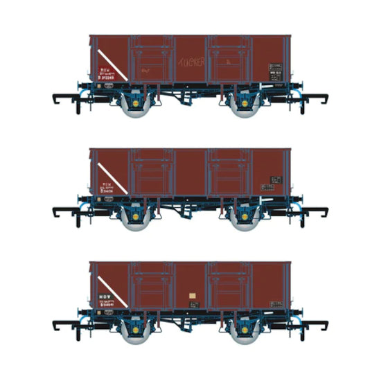 ACC1111 BR 21T MDW Mineral Wagon TOPS Bauxite - Pack A