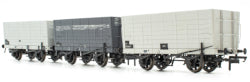 ACC2828 DGM 12 Hopper - BR Grey, with black panels - Triple Pack